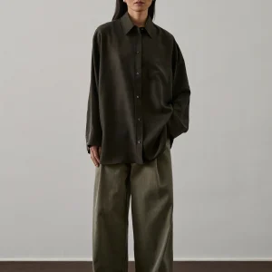 CHEMISE FRANCESCA MARRON