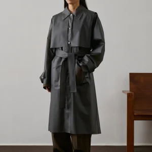 TRENCH GAULTIER GRIS