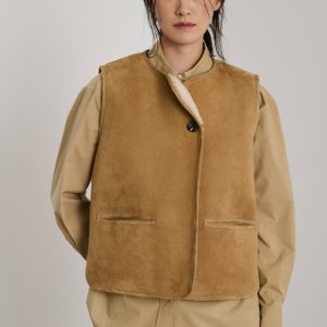 VESTE BOULOGNE BEIGE