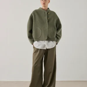 MANTEAU WINDSOR VERT