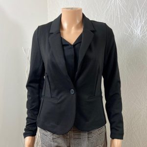 Veste femme blazer noir modèle Rizetta Blazer B.Young