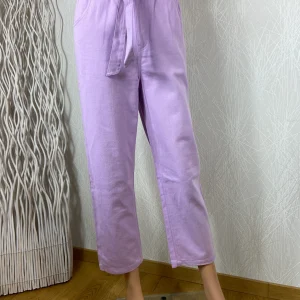 Pantalon violet taille élastique modèle Graham Garance