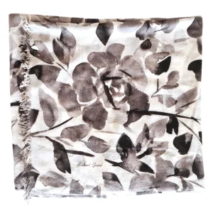 80% CASHMERE 20% SILK PRINTED LIGHTWEIGHT STOLE. 41012/17-3 ST534