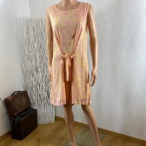 Combishort sans manches jaune et rose Compañia Fantastica