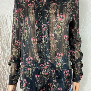 Chemisier fleuri transparent Diab’Less