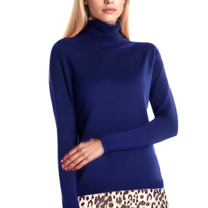 WOMEN'S 80% CASHMERE 20% SILK LIGHTWEIGHT TURTLENECK. 77200/30ML