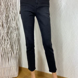 Jean noir stretch coupe regular Acquaverde