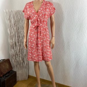 Robe rouge fleurie Afro Exotic C’est Beau la vie