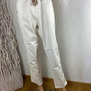 Pantalon léger droit blanc Pako Litto