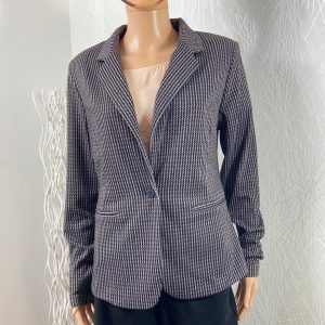 Veste habillée femme tons gris Ihkate Structure Ichi