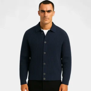 Riche | Gilet en maille homme – Style Riviera décontracté