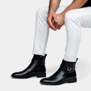 Riche | Bottes hautes homme en cuir