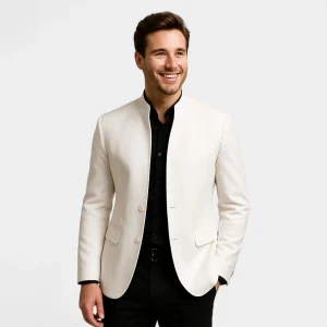 Riche | Blazer homme casual slim – style coréen, ajusté, élégance décontractée