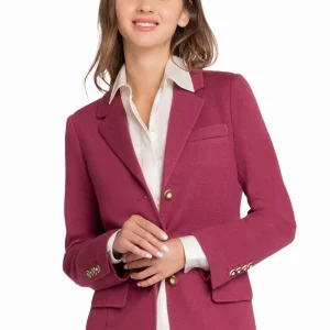 WOMEN'S 100% CASHMERE UNCONSTRUCTED BLAZER. D-25533/42ML