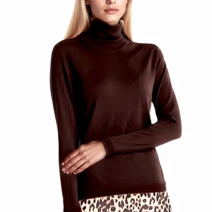 WOMEN'S 80% CASHMERE 20% SILK LIGHTWEIGHT TURTLENECK. 77200/30ML