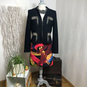 Veste blazer de couleur noire de créateur Tabala Paris