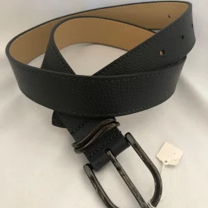 Ceinture cuir anthracite Taille XS