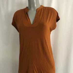 T-shirt brun camel manches courtes Peppercorn