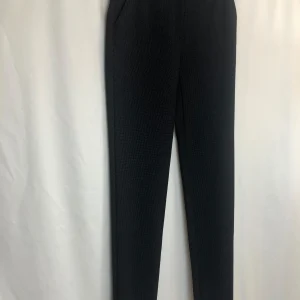 Pantalon de ville slim tissu marine stretch Couturist