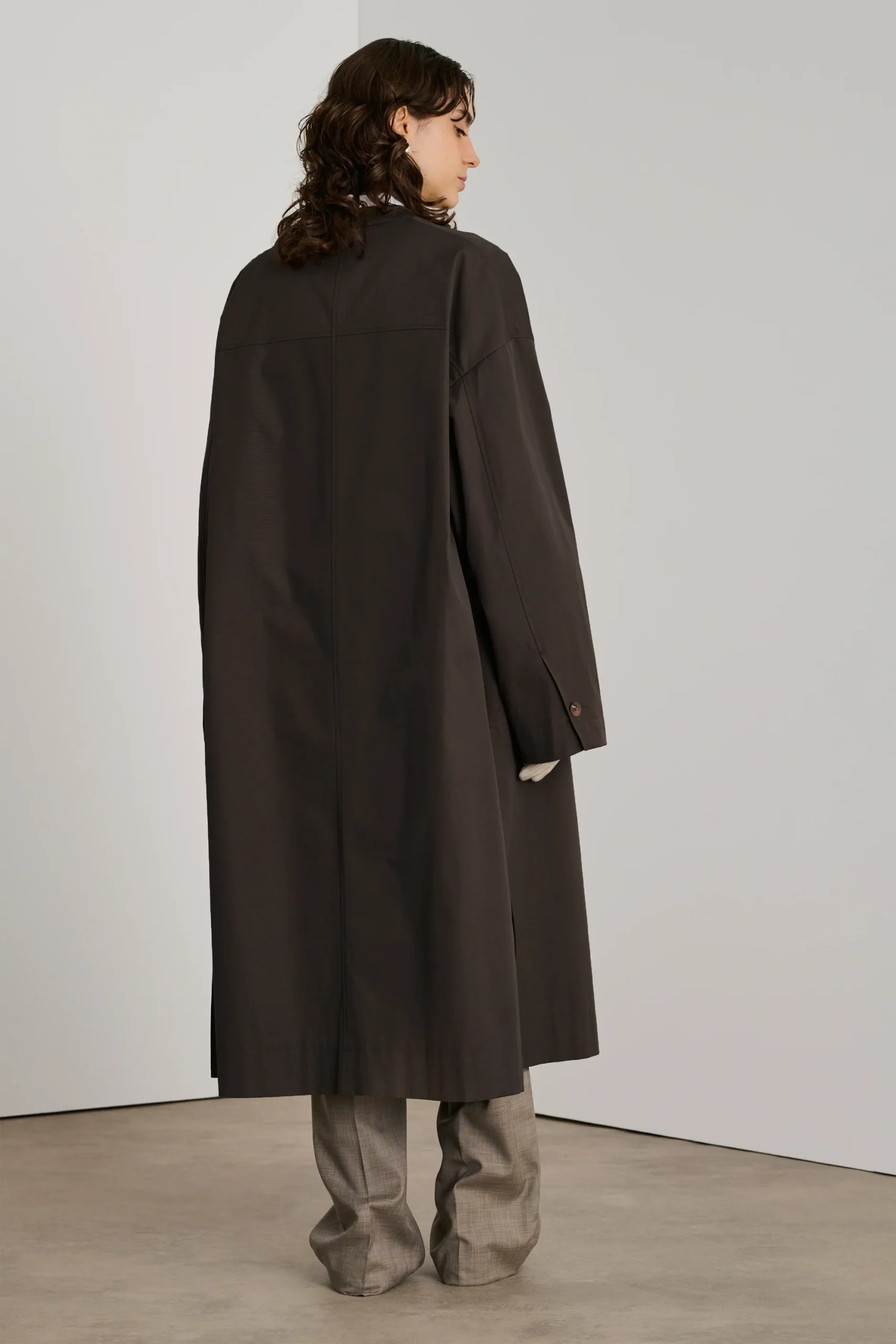 MANTEAU ELITE MARRON – Image 2