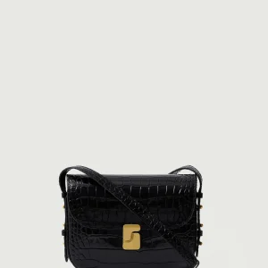 SAC BELLISSIMA MINI NOIR CROCO
