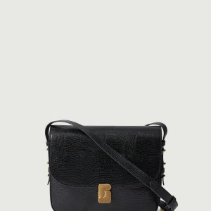 SAC BELLISSIMA MAXI NOIR LÉZARD