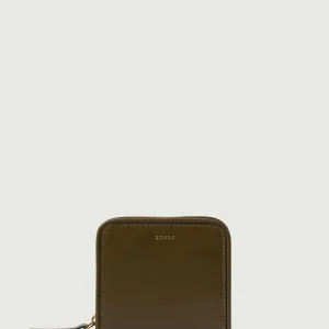 PORTE-MONNAIE ELECTRE KAKI