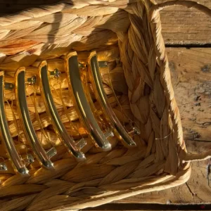 Barrette dorée 🎀