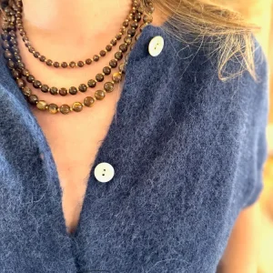 Collier Zoë • Marron