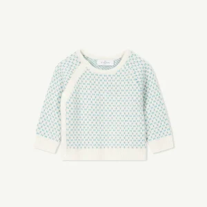 Col rond micromotif bébé