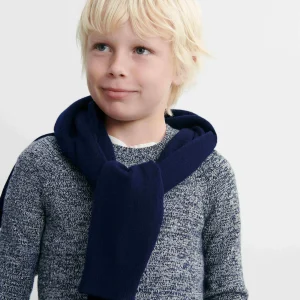 Col rond mouliné enfant