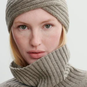 Bandeau croisé à côtes