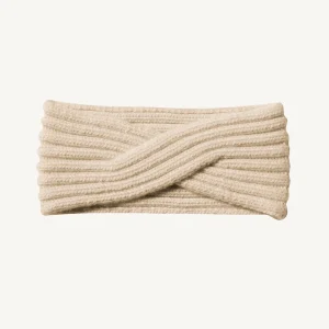 Bandeau croisé à côtes