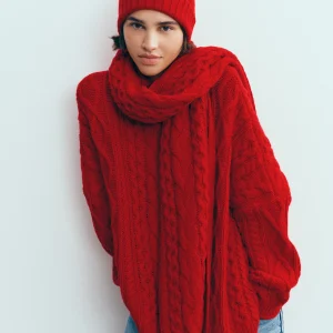 Echarpe à torsades - les 40 ans