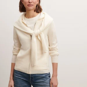 Pull à capuche zippé