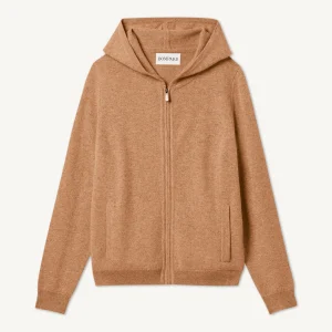 Pull à capuche zippé