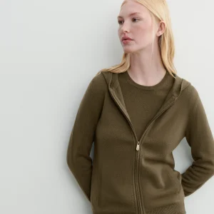 Pull à capuche zippé