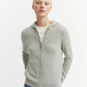 Pull à capuche zippé