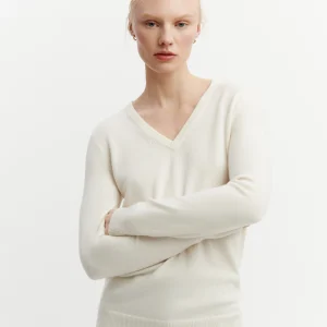 Pull col V classique