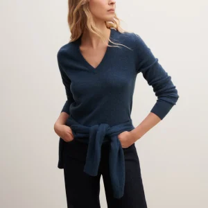 Pull col V classique