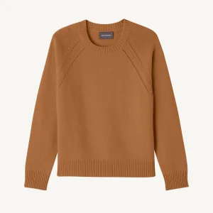 Pull col rond pointelle