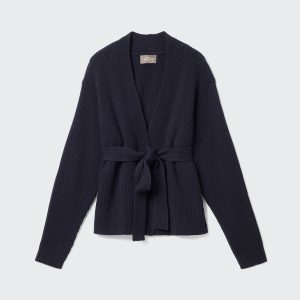 Veste cosy ceinturée