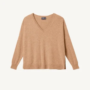 Pull col V ample fin