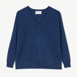 Pull col V ample fin