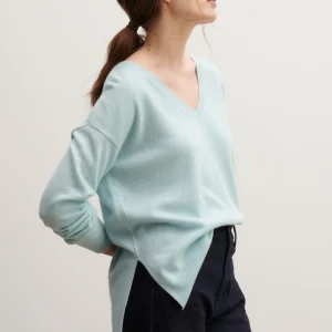 Pull col V ample fin