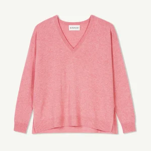 Pull col V ample fin