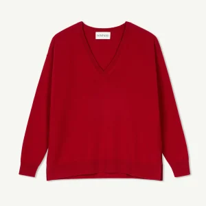 Pull col V ample fin