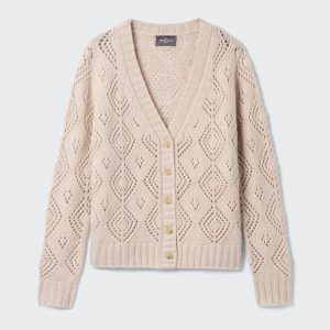 Gilet détails pointelle