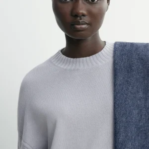 Pull col rond oversized