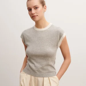 Pull à petites manches